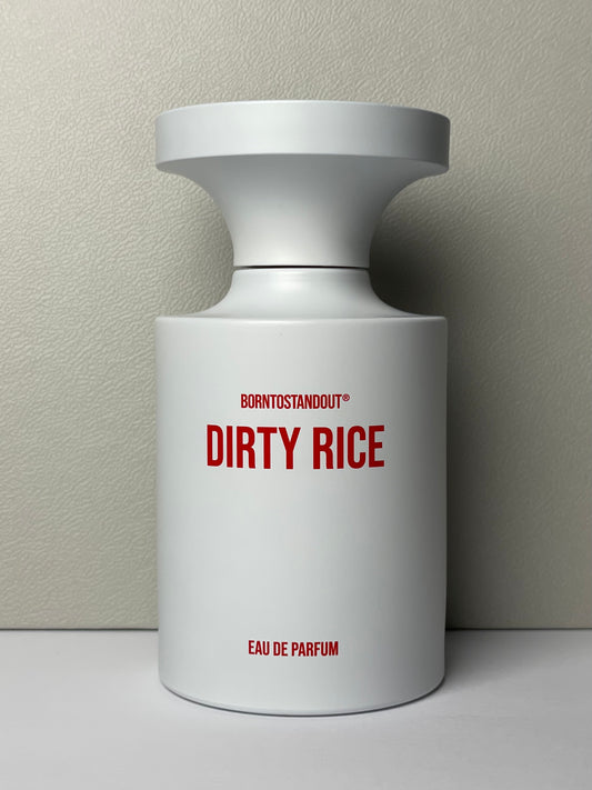 Flacon Dirty Rice Parfum BORNTOSTANDOUT 100 millilitres Eau de Parfum Séduction Brute