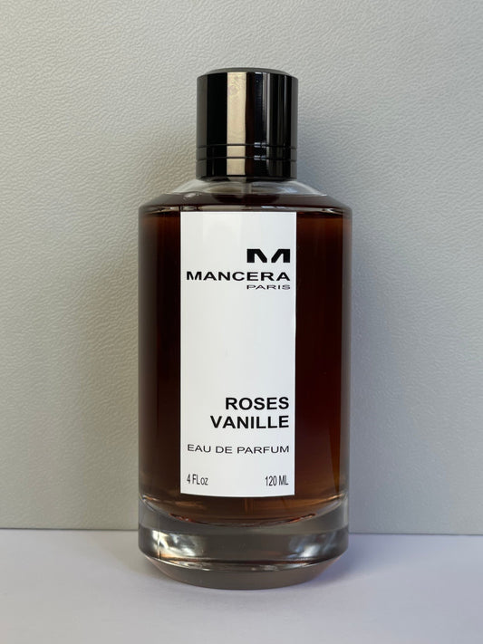 Parfum Mancera Paris Roses Vanille Eau de Parfum 120mL Décant Poudré Pierre Montale Musqué Floral