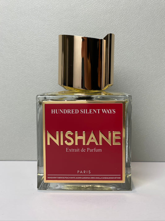 Parfum Nishane Hundred Silent Ways 100mL Extrait de Parfum Paris Collection Rumi Floral Gourmand Musc Fruité Boisé
