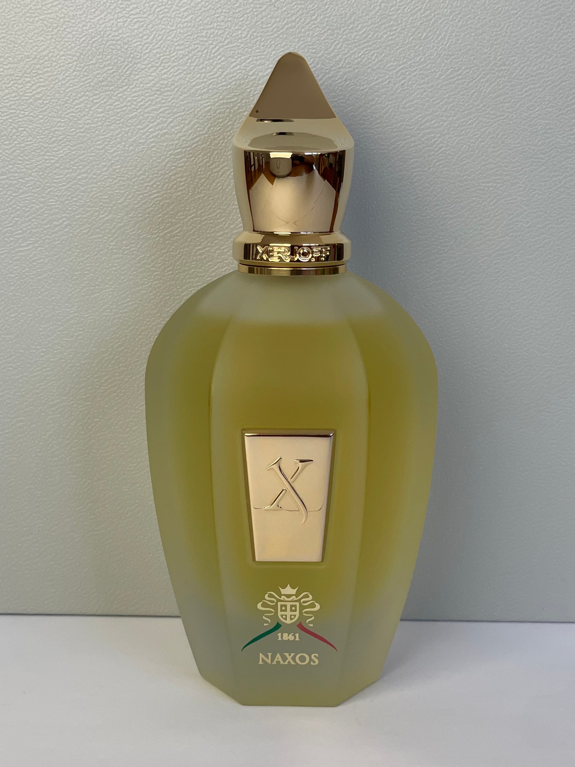 Flacon Naxos Parfum Niche Xerjoff 1861 100mL Sergio Momo Citron Jasmin Tabac CapitoleParfum Décant