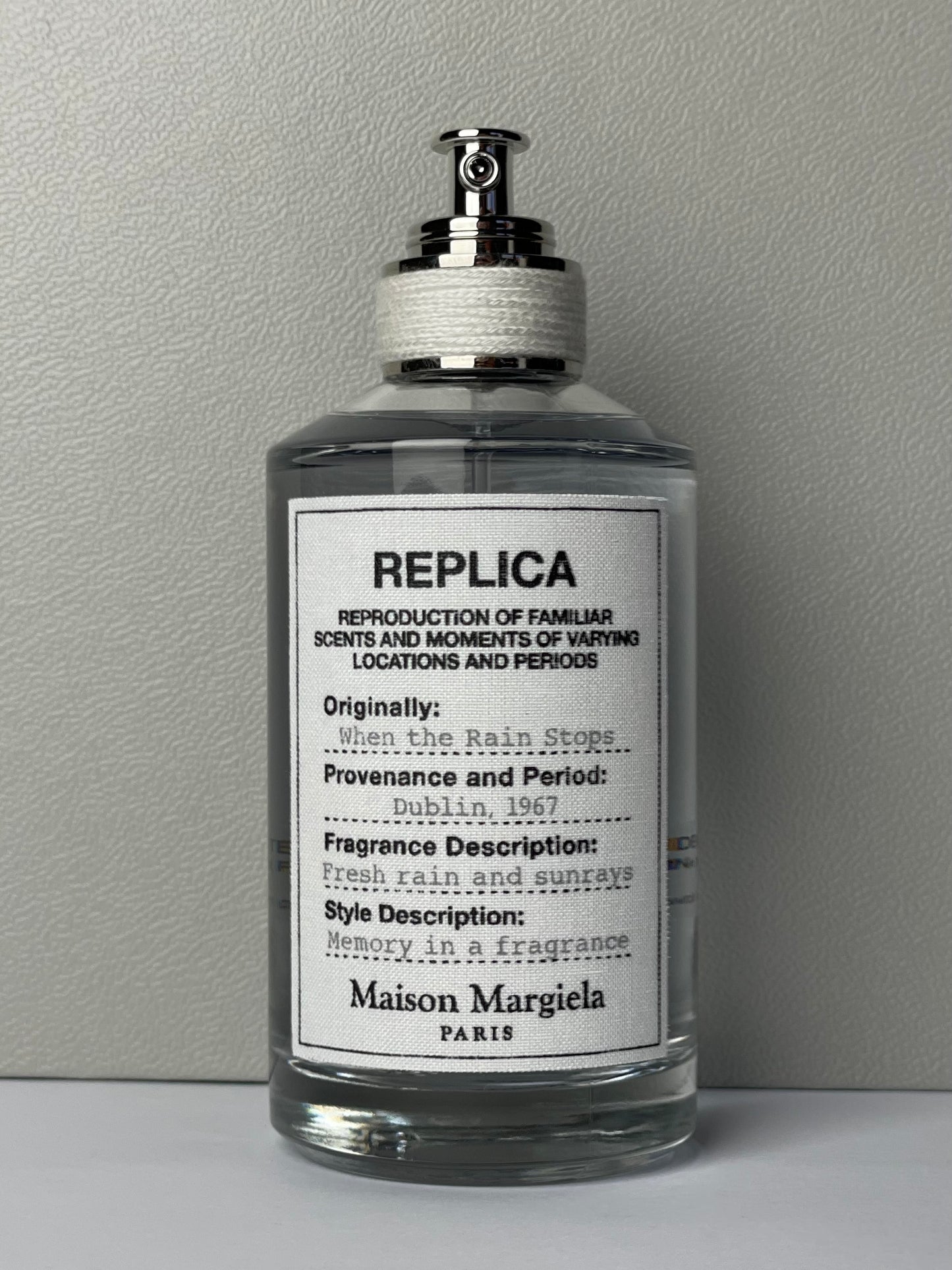 Replica When the Rain Stops - Décant