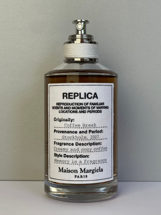 Replica Coffee Break Parfum Maison Margiela Paris 100mL Stockholm 2007 Café Crème Creamy Cozy Coffee CapitoleParfum
