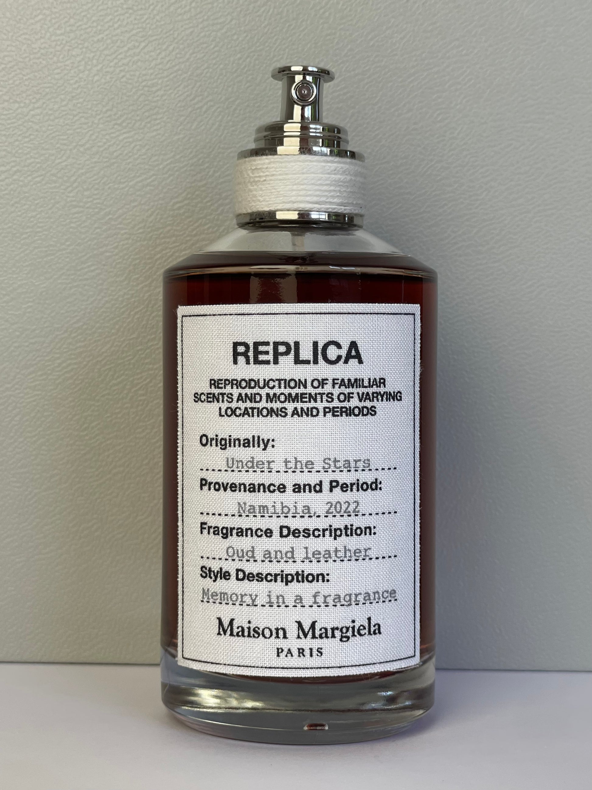 Replica Under the Stars Parfum Maison Margiela Paris 100mL Namibia 2022 Oud Cuir Leather CapitoleParfum